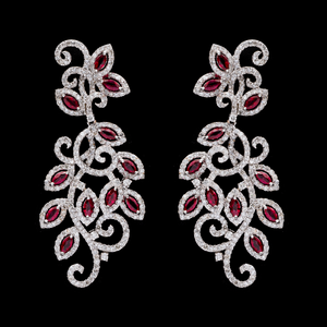 Ruby Ivy Earrings