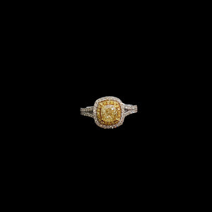 
            
                Load image into Gallery viewer, Fancy Yellow Diamond Ring
            
        