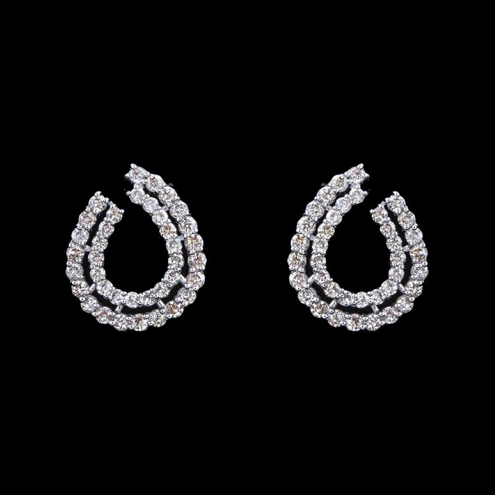 Inside-Out Diamond Earrings