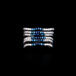 Sapphire Wavy Ring