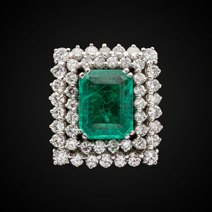 Colombian Emerald Royal Ring