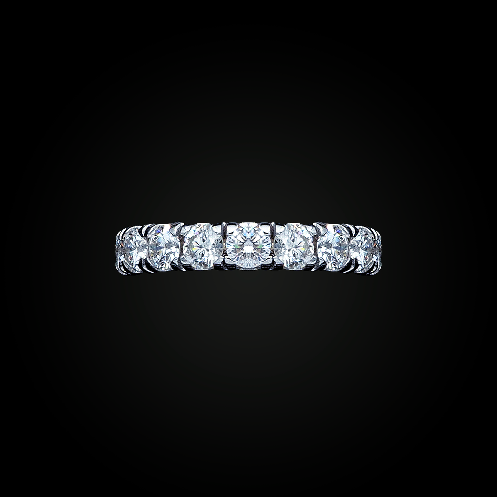
            
                Load image into Gallery viewer, 1.75ct Half Band Eternity Ring
            
        